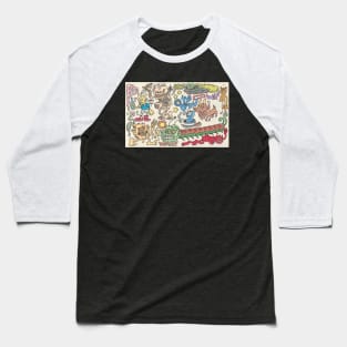Moleskine sketchbook doodles Baseball T-Shirt